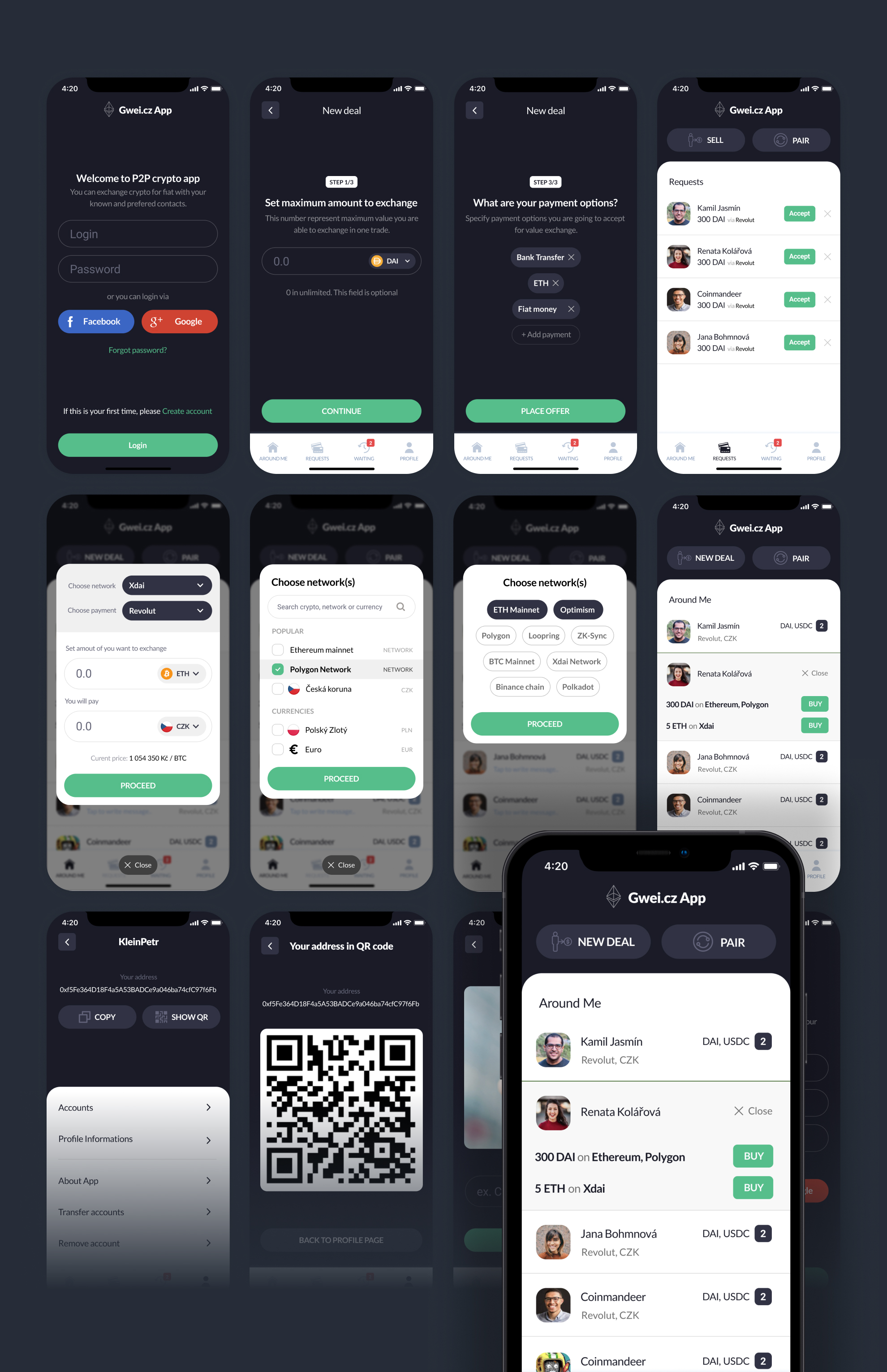 P2P Exchange App – 1